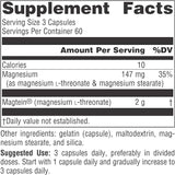 Source Naturals, Magtein Magnesium L-Threonate, 667 mg, 180 Capsules