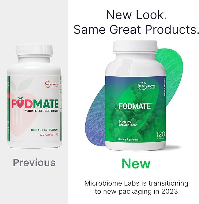 Microbiome Labs Fodmate (120 Capsules)