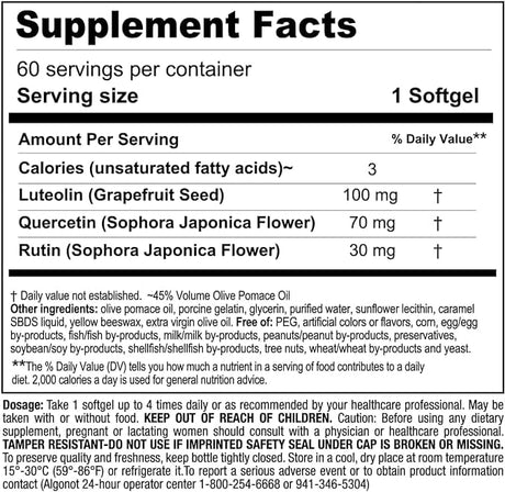 Algonot NeuroProtek 60 Softgels