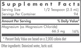 Nutricology / Allergy Research Group Magnesium Chloride Liquid, 236ml