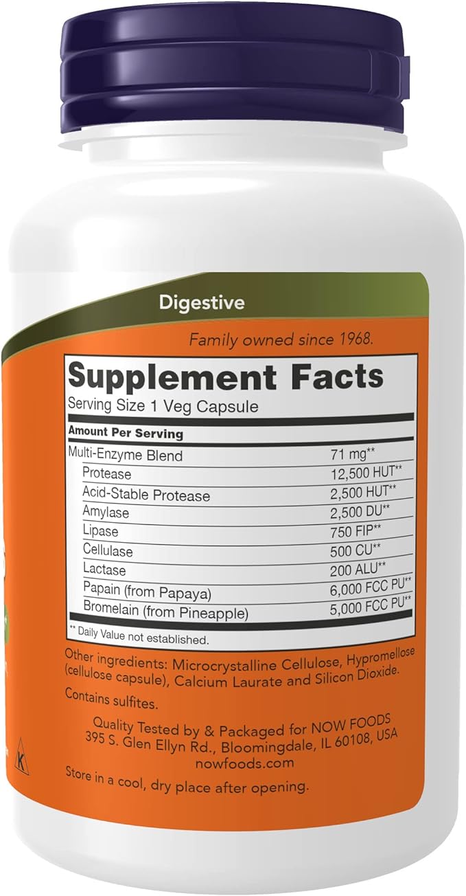 Now Foods Plant Enzymes, 120 Veg Capsules