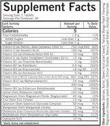 Kirkman Children’s Multivitamin & Mineral with 5-MTHF - 120 Chewable Tablets