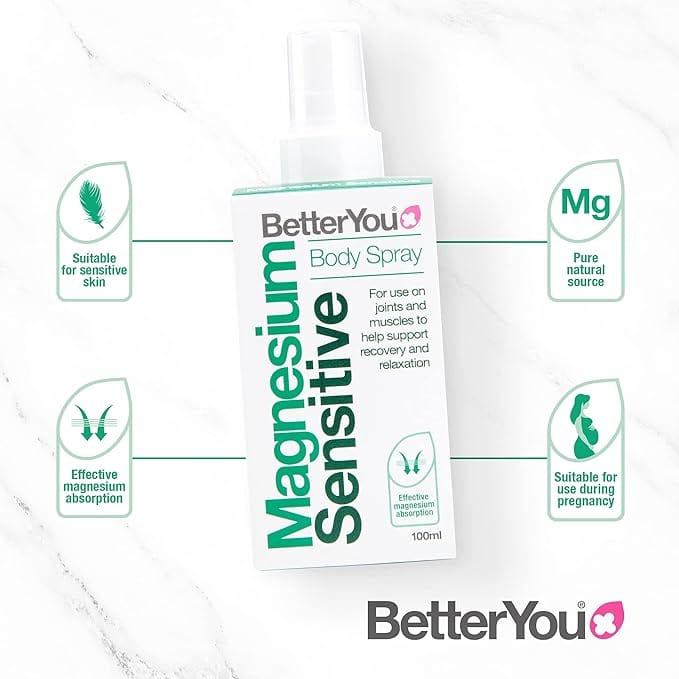 BetterYou Magnesium Sensitive Body Spray 100ml