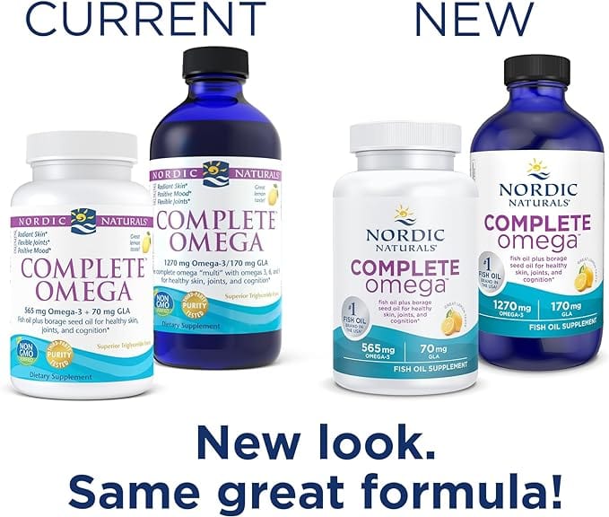 Nordic Naturals Complete Omega (Lemon) 60 Soft Gels