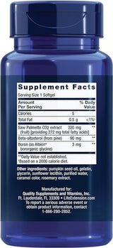 Life Extension PalmettoGuard® - Saw Palmetto with Beta Sitosterol, 30 Softgels