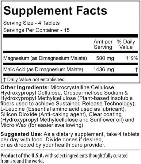 Jigsaw Health Magnesium w/SRT (B-Free) 60 Tablets