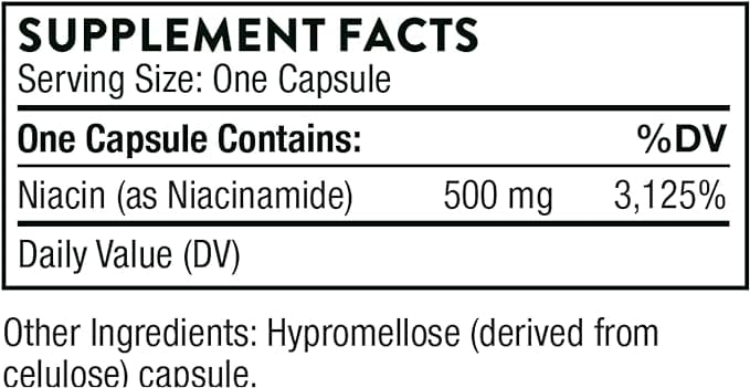 Thorne Niacinamide - 180 Veggie Caps