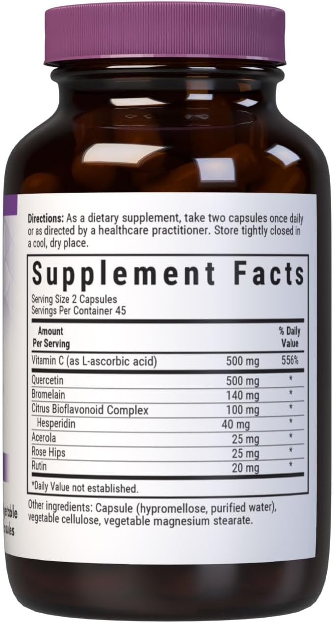 Bluebonnet Nutrition Super Quercetin, 60 Vegetable Caps