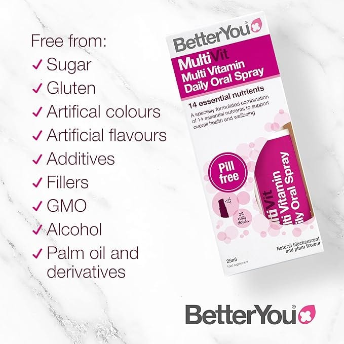 BetterYou Ltd MultiVit Oral Spray - 25 ml