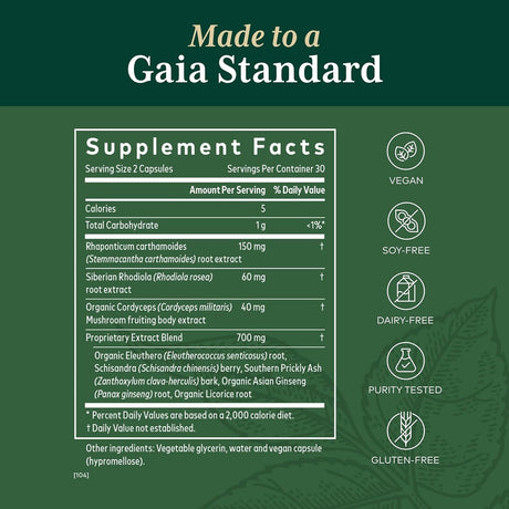 Gaia Herbs Revive HPA Phyto-Caps (60 Capsules)