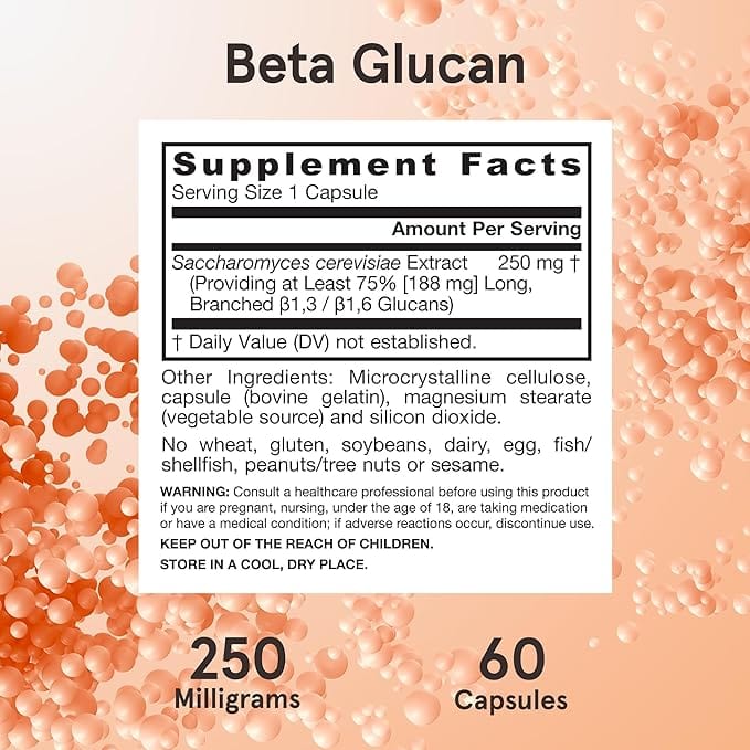 Jarrow Formulas - Beta Glucan - 60 Caps