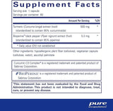 Pure Encapsulations Curcumin 500 with Bioperine 60 Veg Caps