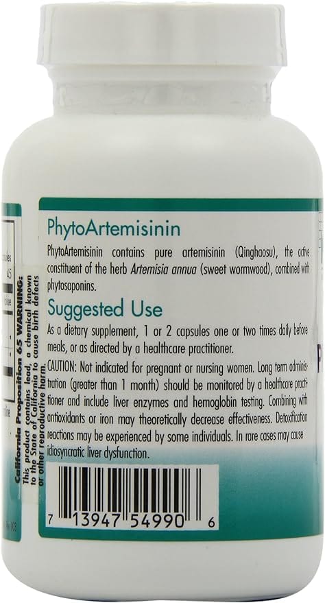 Nutricology / Allergy Research Group PhytoArtemisinin - 90 Vegetarian Capsules