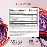 Jarrow Formulas D-Ribose Powder, 200 g