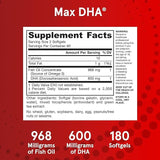 Jarrow Formulas - Max DHA, 180 Softgels