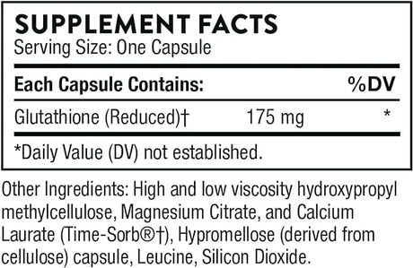 Thorne Research Glycine, 250 Veggie Caps