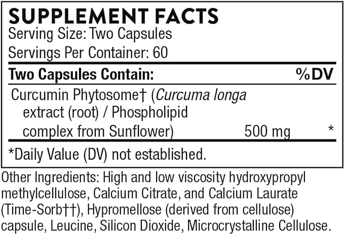 Thorne - Curcumin Phytosome (formerly Meriva) - 60 capsules