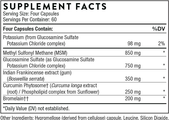 Thorne - Joint Support Nutrients (formerly AR-Encap) - 240 Capsules