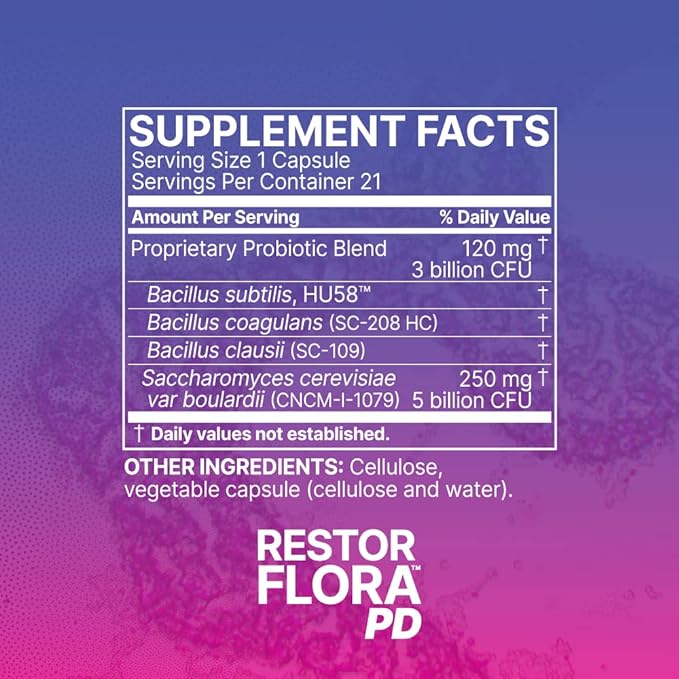 Microbiome Labs - RestorFlora PD (21 capsules)