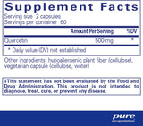 Pure Encapsulations Quercetin 250mg - 120 vcaps