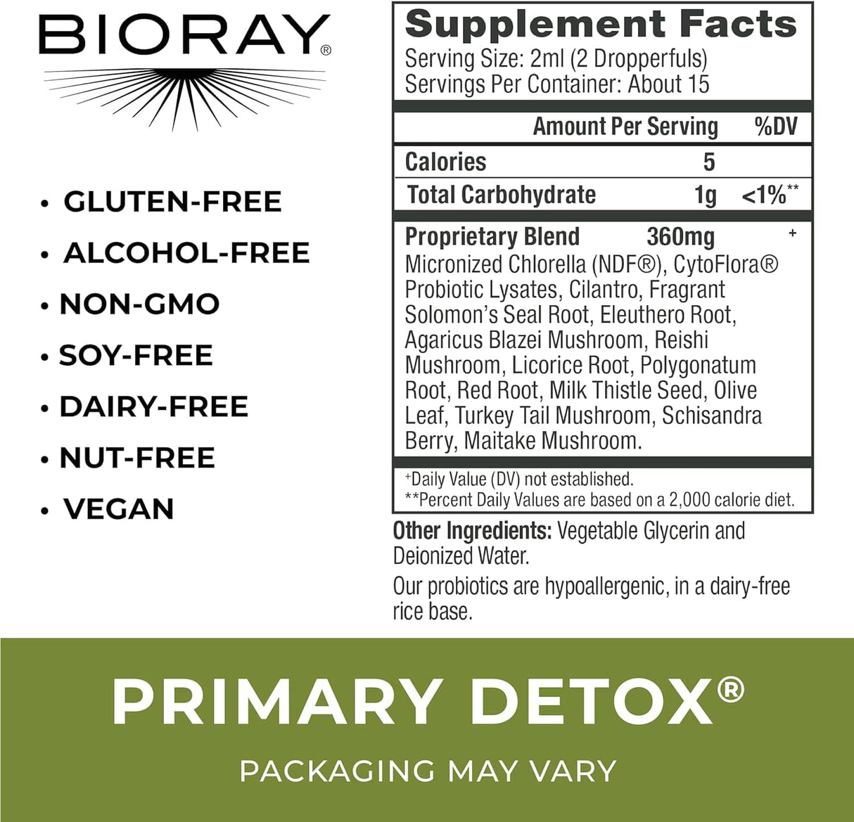 Bioray - Primary Detox - 2oz