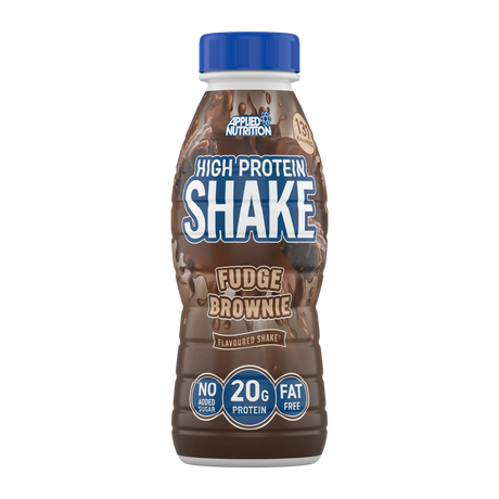 Applied Nutrition High Protein Shake 8x330ml Fudge Brownie