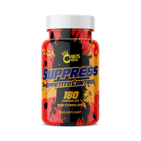 Chaos Crew Suppress Appetite Control 180 Caps