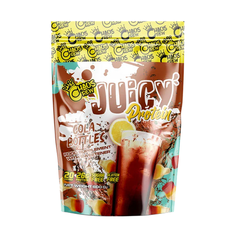 Chaos Crew Juicy Protein 600g Cola Bottles