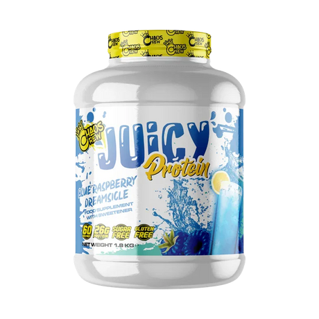 Chaos Crew Juicy Protein 1.8kg Blue Raspberry Dreamsicle