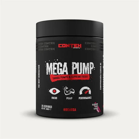 Conteh Sports Mega Pump 400g Raspberry Twist