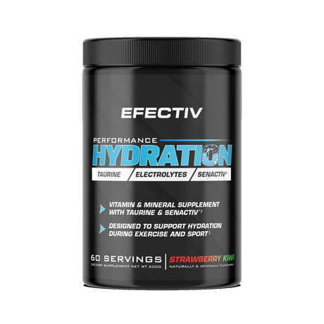 Efectiv Nutrition Performance Hydration 600g Strawberry Kiwi