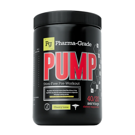 Pharma Grade PUMP 400g Cherry Lime