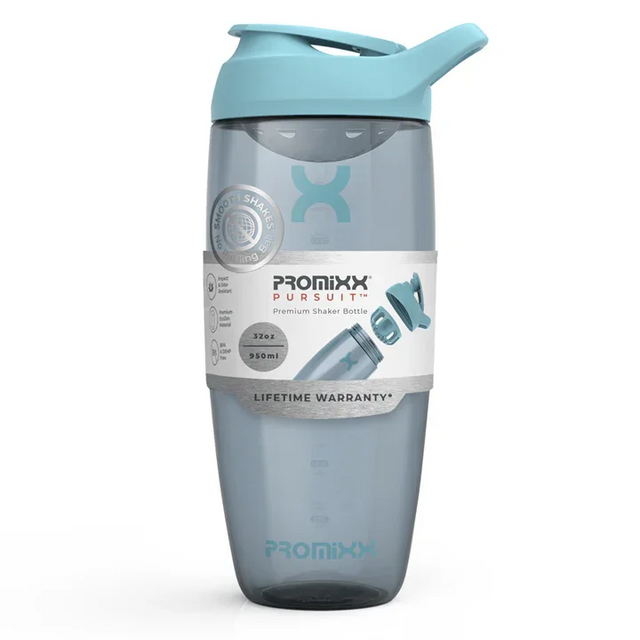 PROMiXX Pursuit EcoZen Shaker Bottle 950ml Ocean Calm Blue