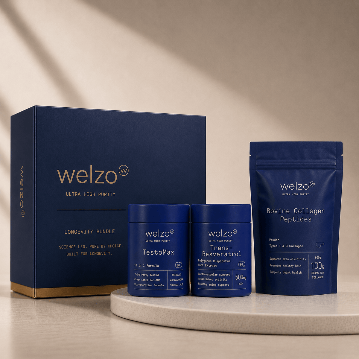 Ultra Purity Male Vitality and Performance bundle for men
