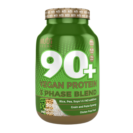 NutriVegan 90+ Protein Vegan 908g Unflavoured