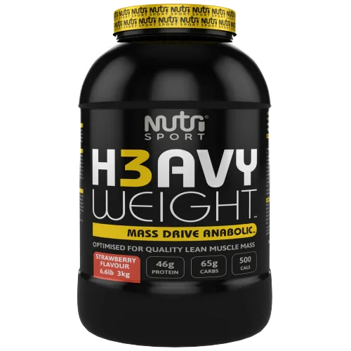 NutriSport H3avyweight Mass Drive Anabolic 3kg Banana