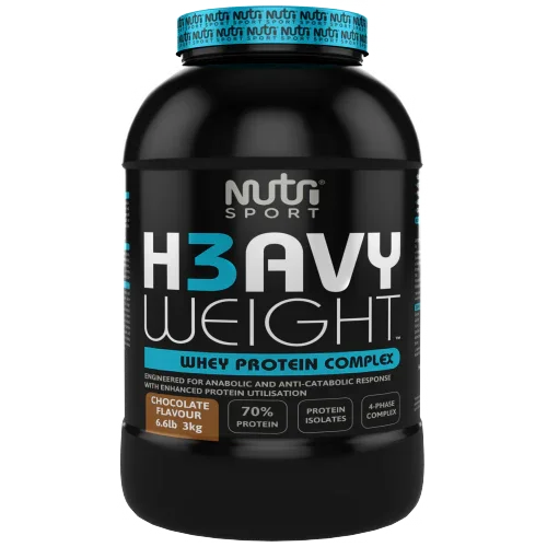NutriSport H3avyweight Whey Protein Complex 3kg Banana