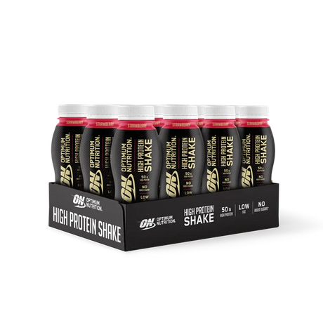 Optimum Nutrition Protein Shake 12x500ml Strawberry