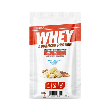 Per4m Advanced Whey Protein Sachet 30g White Chcolate Hazlenut