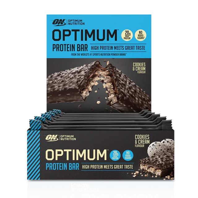 Optimum Nutrition Protein Bar 10x60g Cookies & Cream