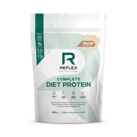 Reflex Nutrition Complete Diet Protein 600g Vanilla Fudge