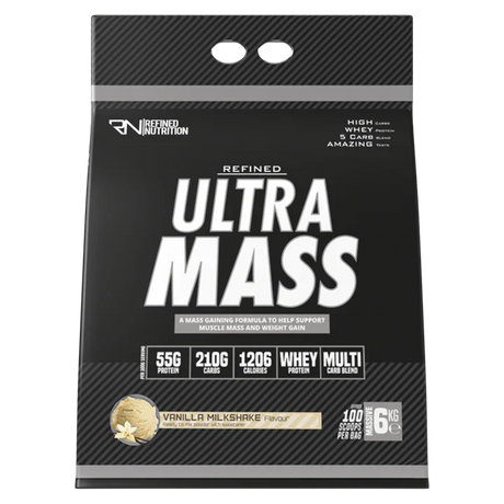 Refined Nutrition Ultra Mass 6kg Vanilla Milkshake