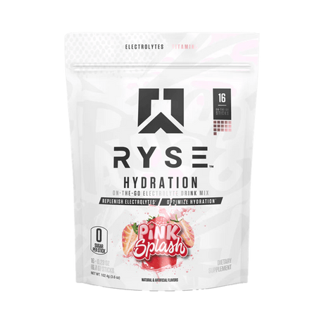 RYSE Hydration Sticks  16 x 6.4g Blue Raspberry