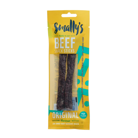 Smally's Beef Snack Sticks 15x40g Original