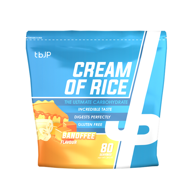 Trained By JP Cream Of Rice 2kg Banoffee