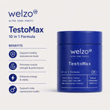 Ultra Purity TestoMax natural testosterone support capsules for men – view 2