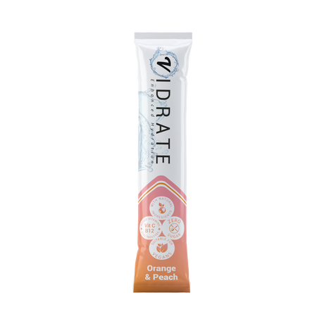 Vidrate Hydration Powder 10x3g Orange & Peach
