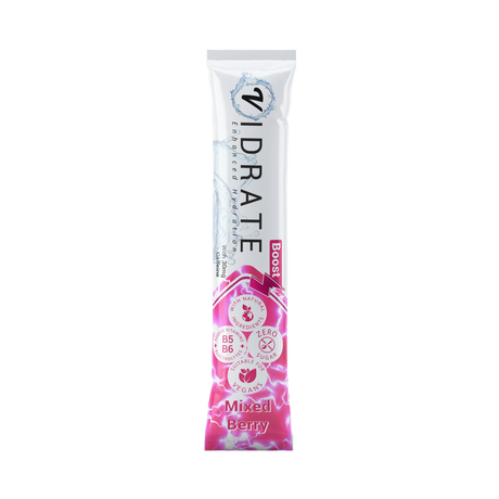 Vidrate Hydration Powder 10x3g Boost (Mixed Berry)