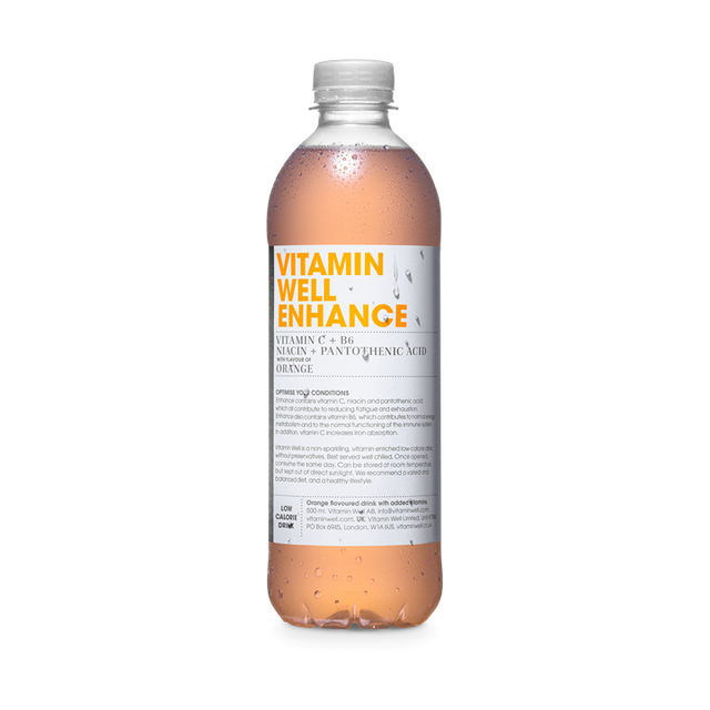 Vitamin Well Enhance 12x500ml Orange