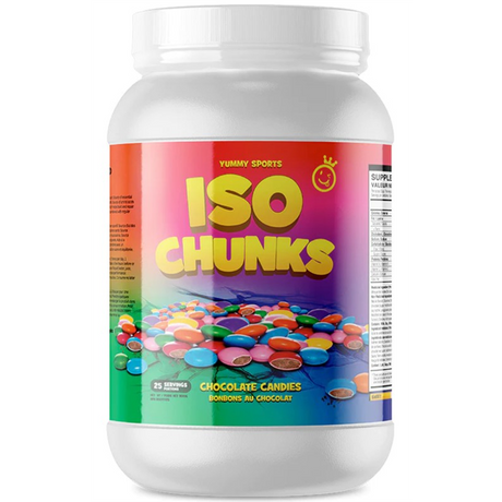 Yummy Sports ISO Chunk 25 Serv 800g Chocolate Candies